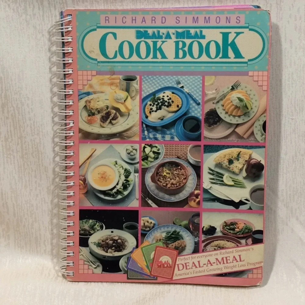 Vintage Richard Simmons Deal-A-Meal Cookbook