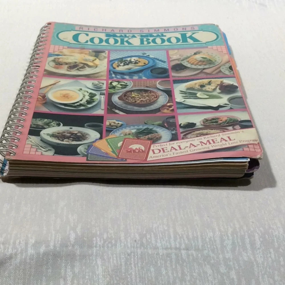 Vintage Richard Simmons Deal-A-Meal Cookbook