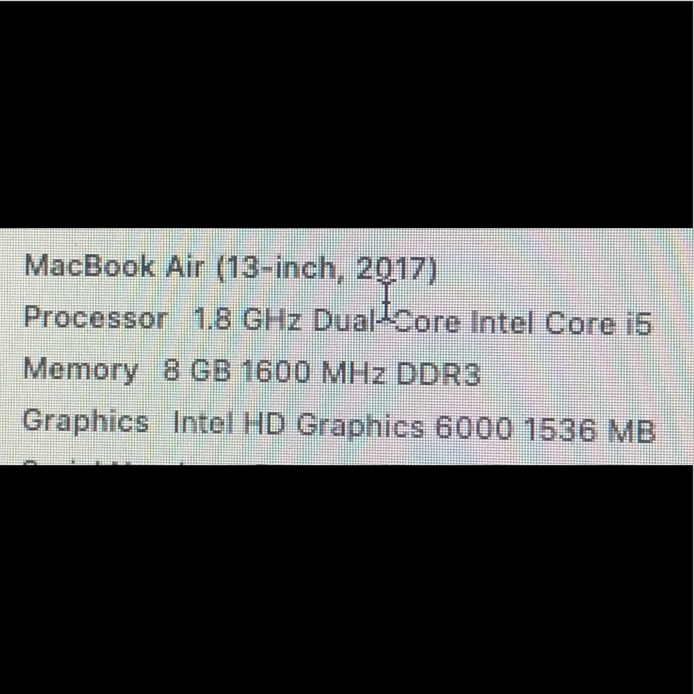 Apple macbook air