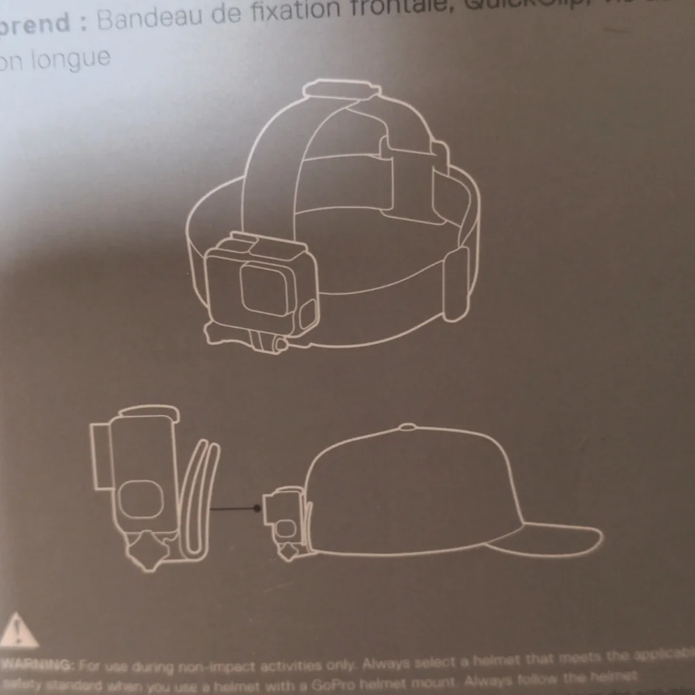 GoPro includes head