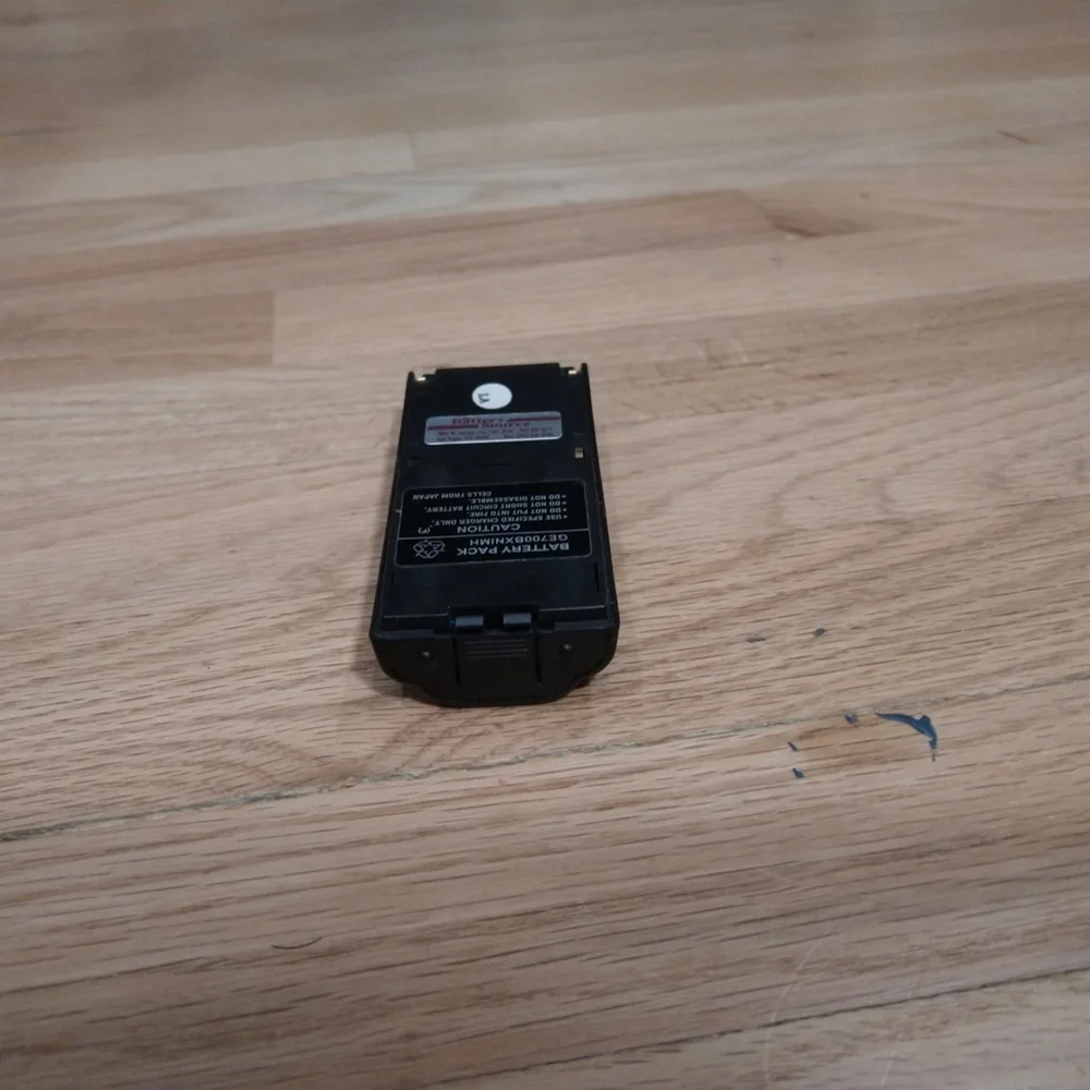 GE700BXNIMH Cell/Mobile Phone Rechargeable GE NiMh Vintage Tested Japan Battery