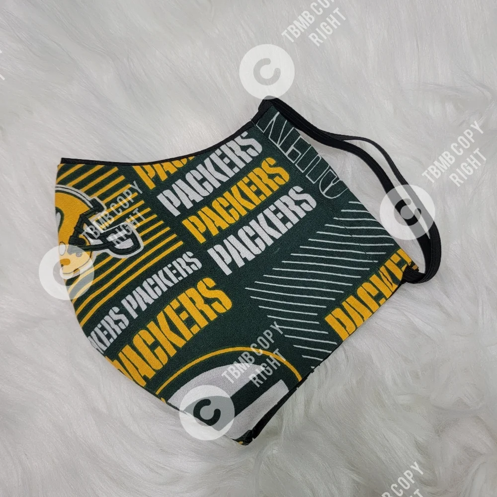Green Bay Packers Face Mask Child Size