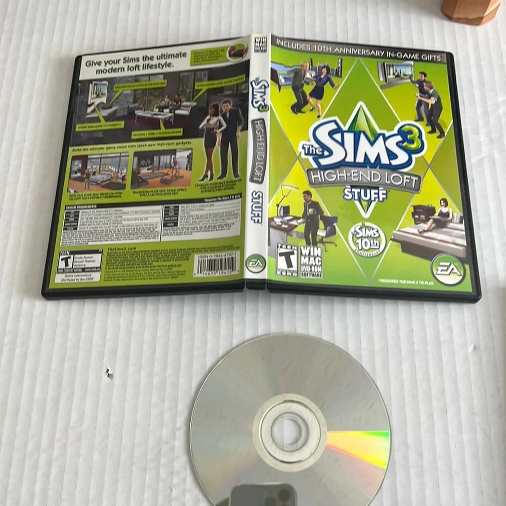 EA Games sims pc