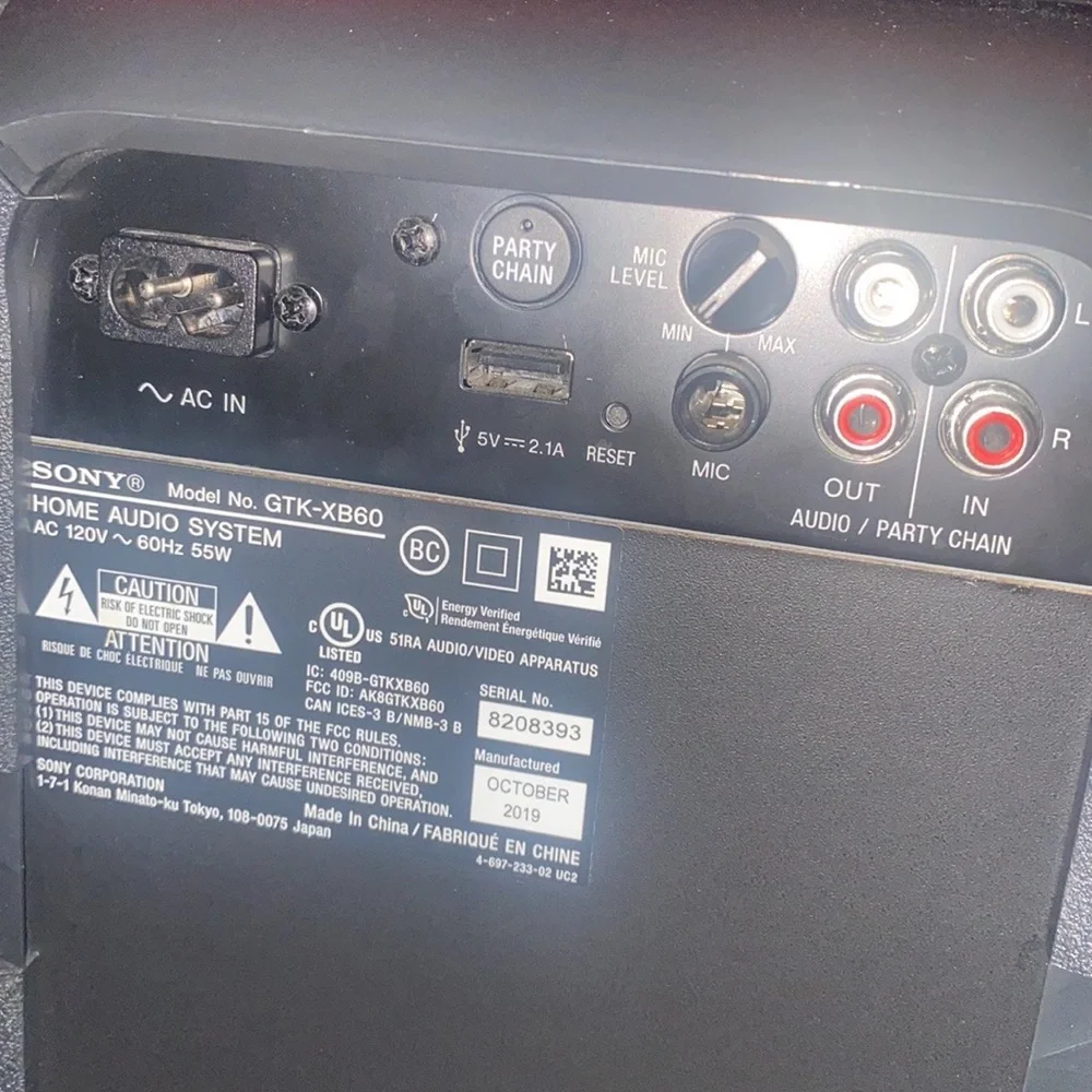 Sony plug your