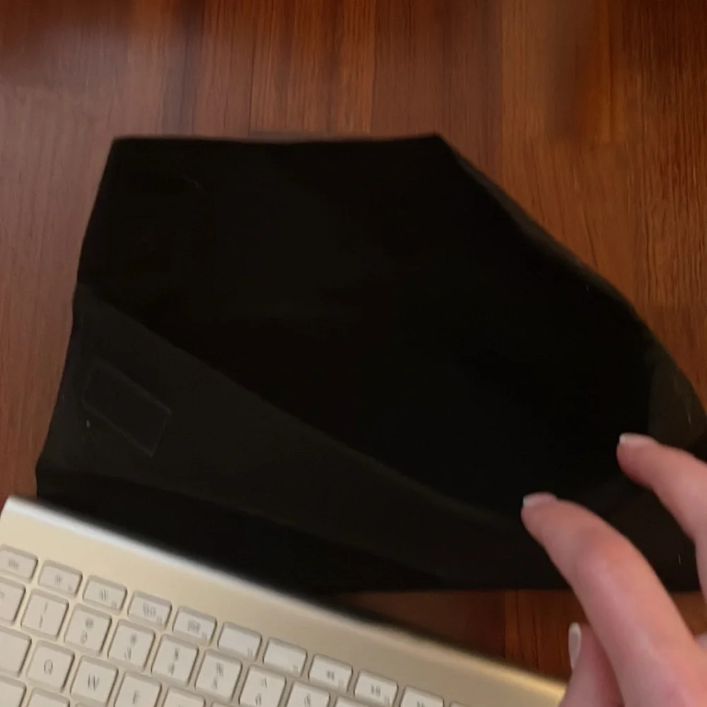 Apple wireless keyboard, case and dust cover for keyboard. Used for grad school.