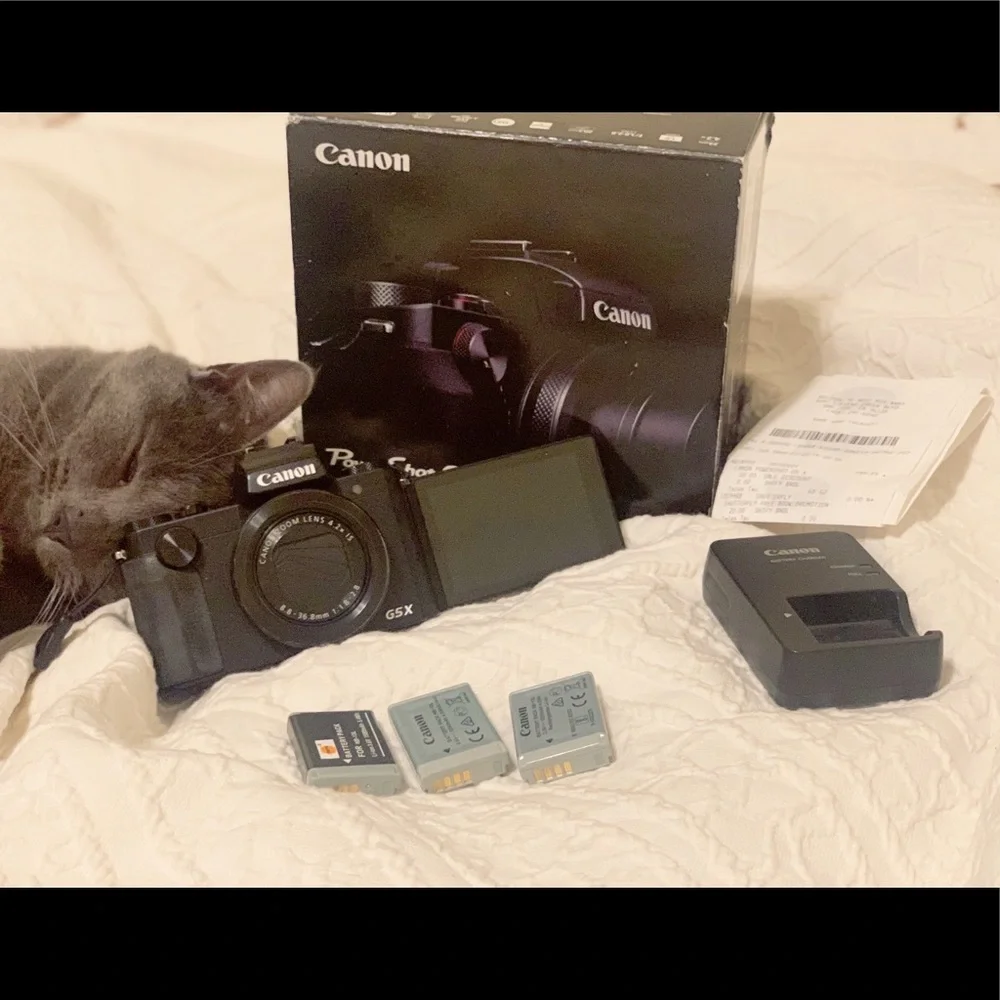 Canon g5x rotate