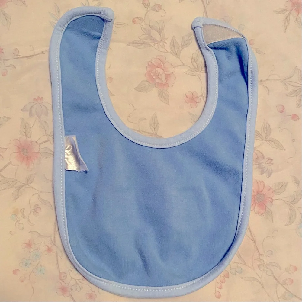 🔥CLEARANCE🔥Sweet Baby Bib in Blue 💙 for Infants Up to 13 lbs