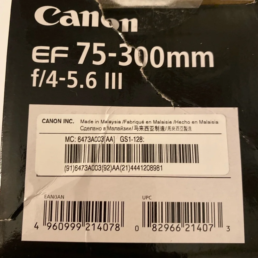 Canon 📷 ef