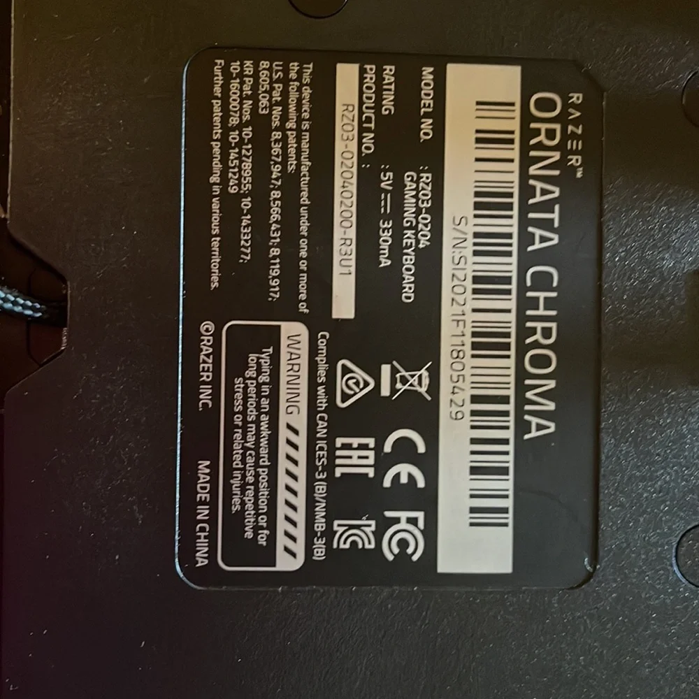 Razer keyboard magnetic