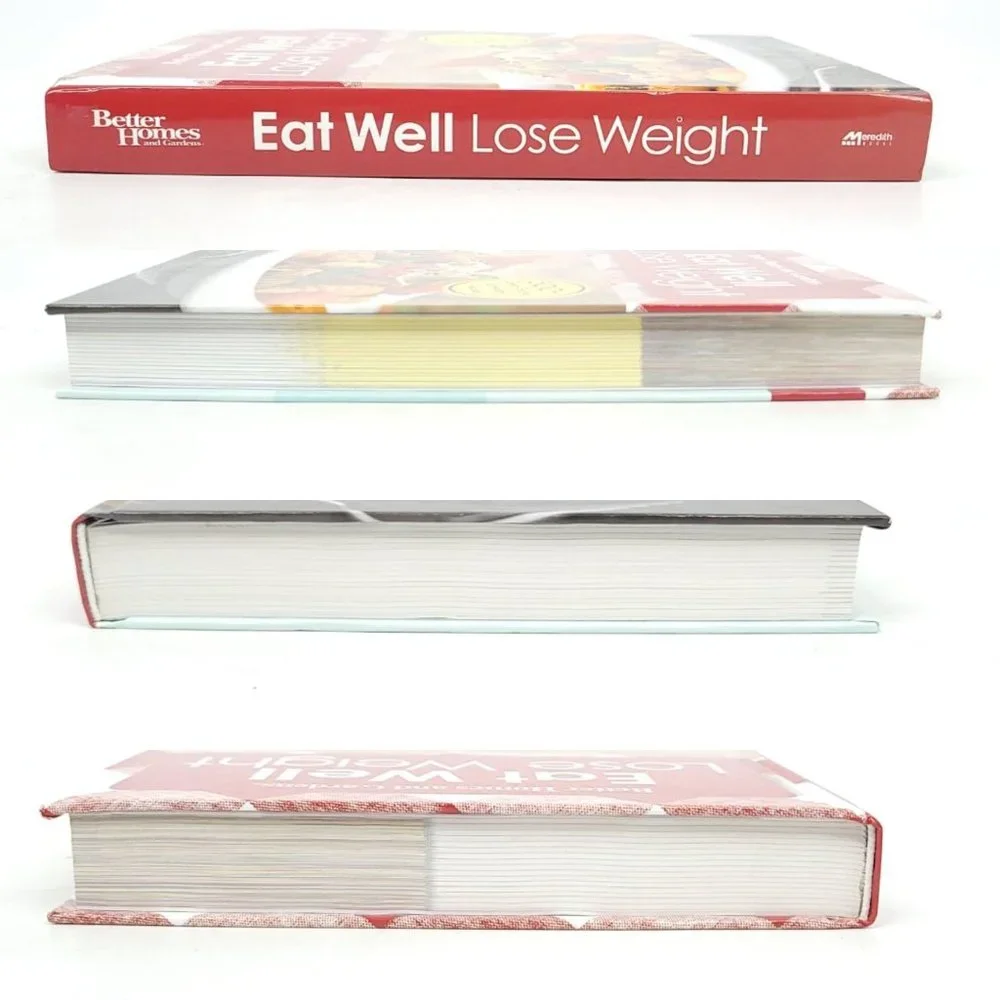 Better Homes And Gardens Eat Well Lose Weight 2008 Hardcover Cookbook Recipes