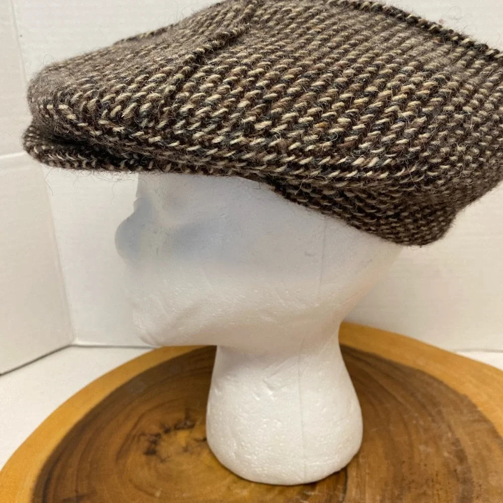 Huntington handmade by Millars Wool Paperboy Cap News Boy Cap Peaky Blinders