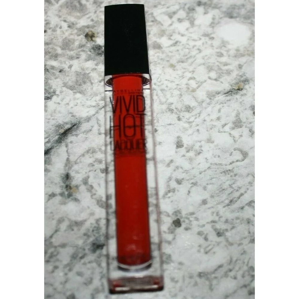 3/$15 MAYBELLINE VIVID HOT LACQUER LIQUID LIPSTICK 0.17 OZ 70 
