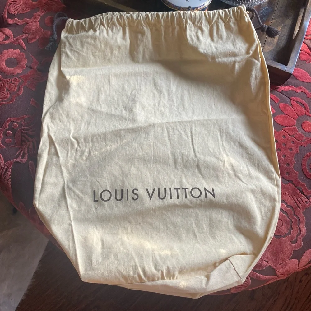 Authentic Louis Vuitton dust cover