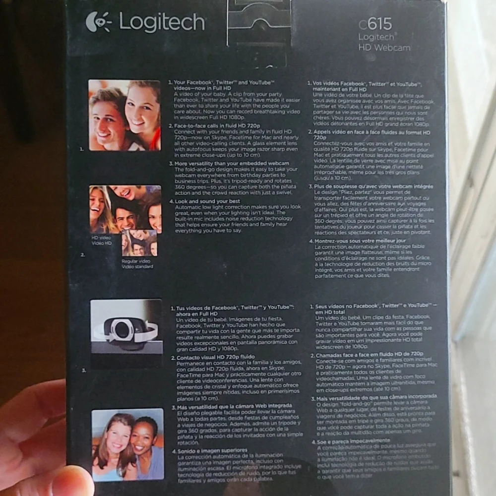 Logitech webcam new