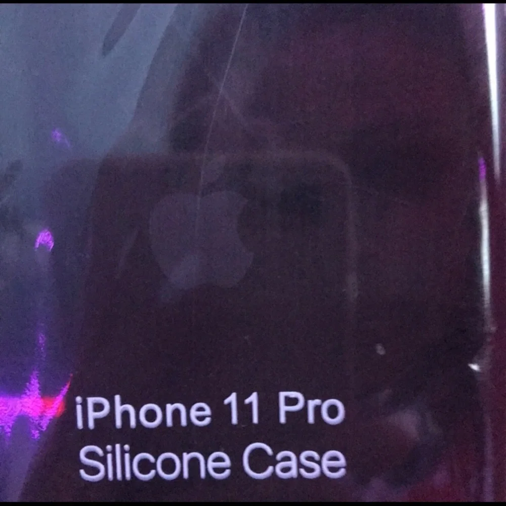 I am selling an iPhone 11 Pro Apple case, it is a matte black color.