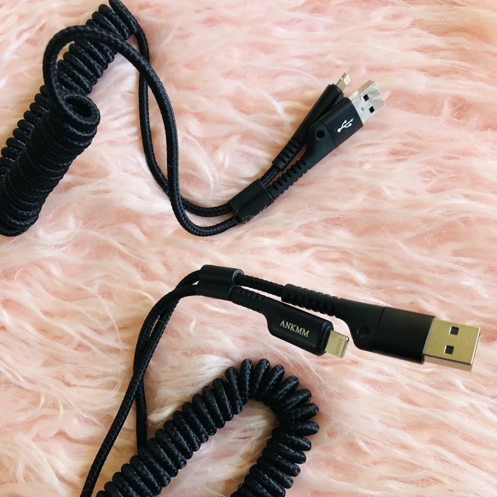 N/A coiled usb