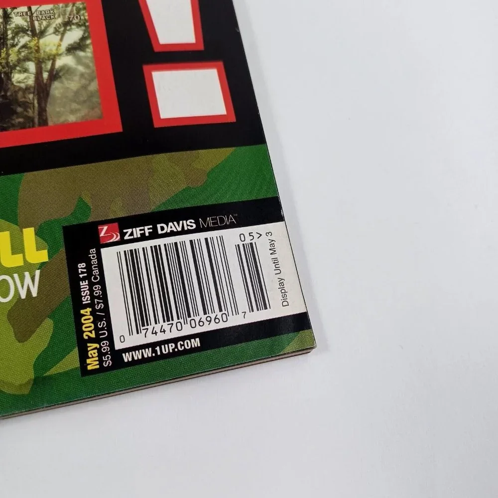 Electronic Gaming Monthly Magazine Metal Gear Solid 3 178 May 04 *MINOR WEAR