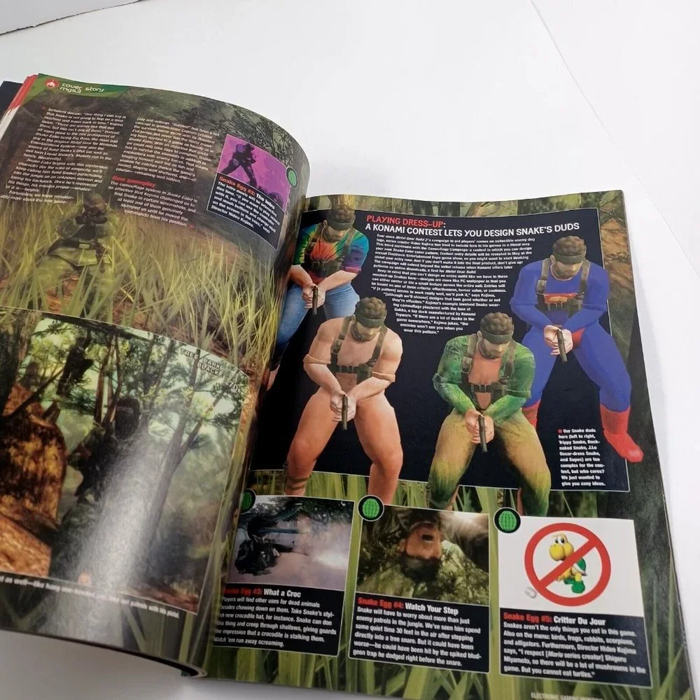 Electronic Gaming Monthly Magazine Metal Gear Solid 3 178 May 04 *MINOR WEAR