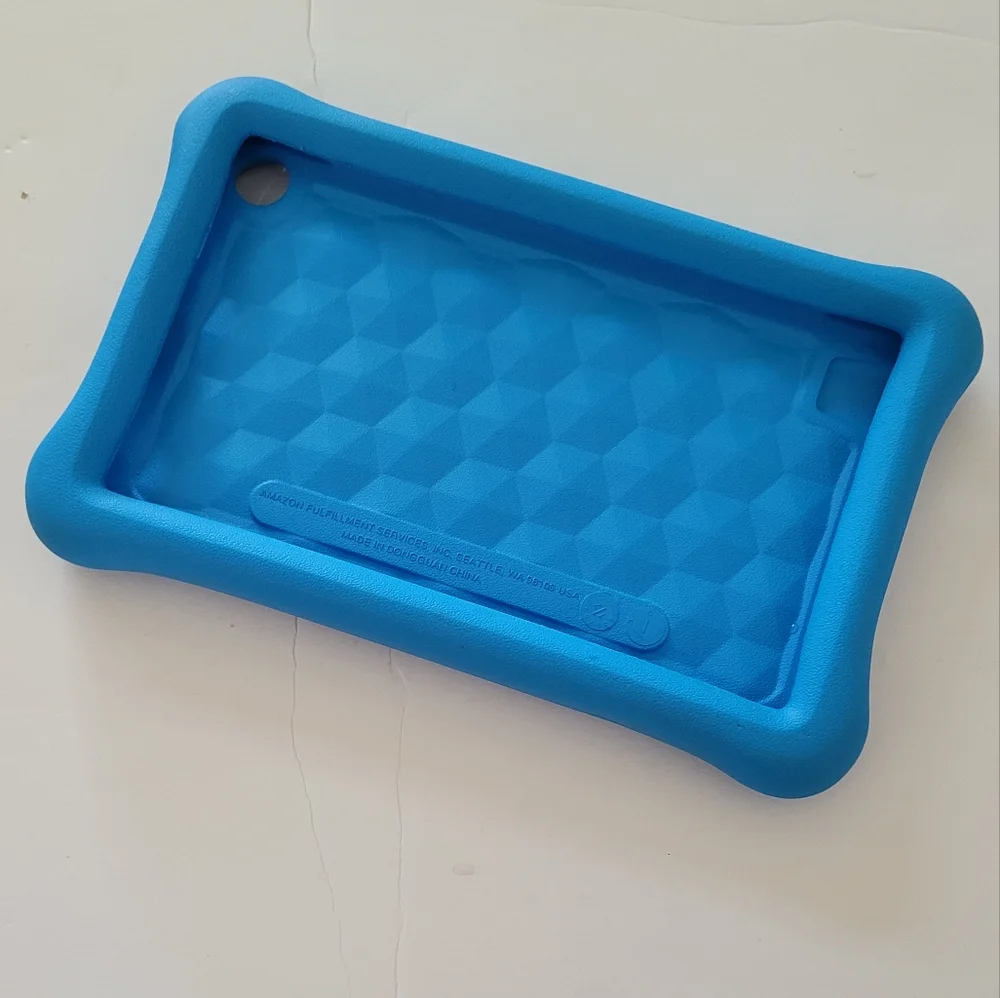 Blue kids tablet case
