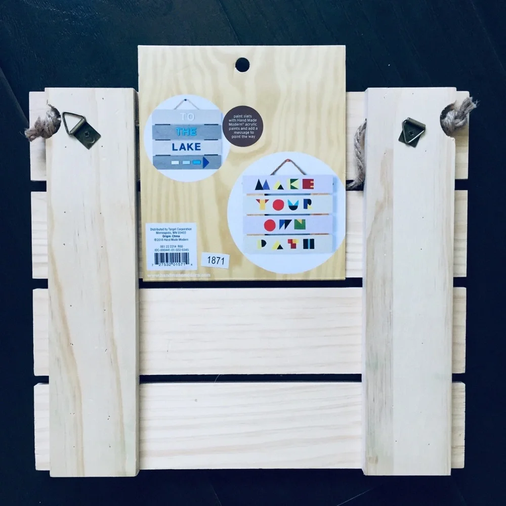 Target hand made