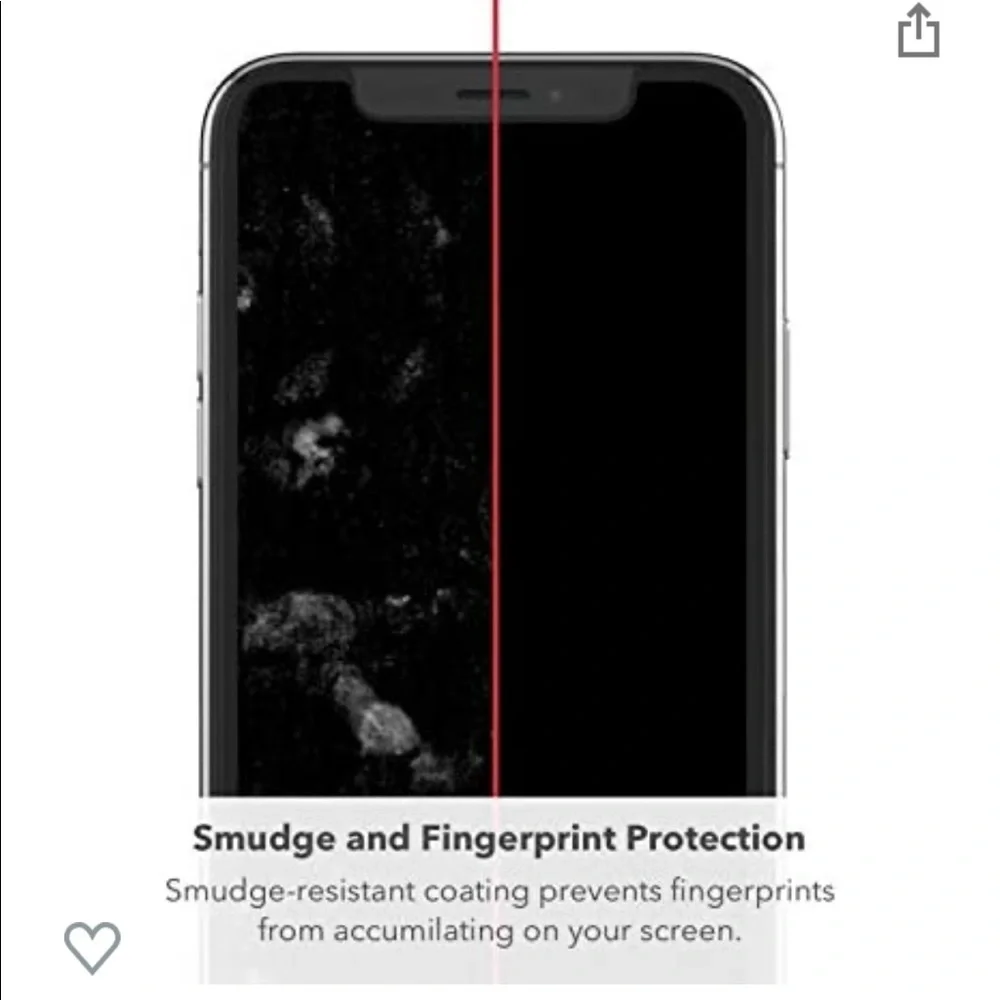 ZAGG - InvisibleShield Glass+ Screen Protector - Apple iPhone Xs MAX