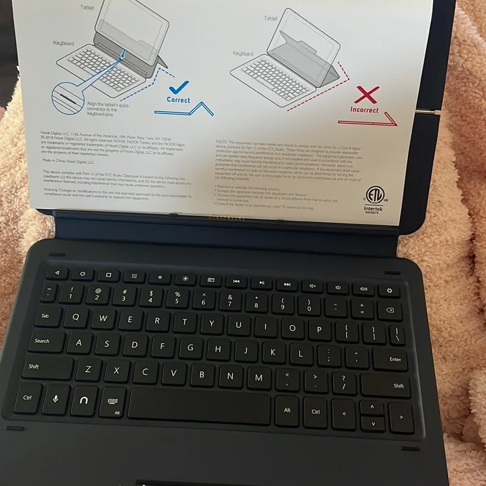 Nook smart keyboard