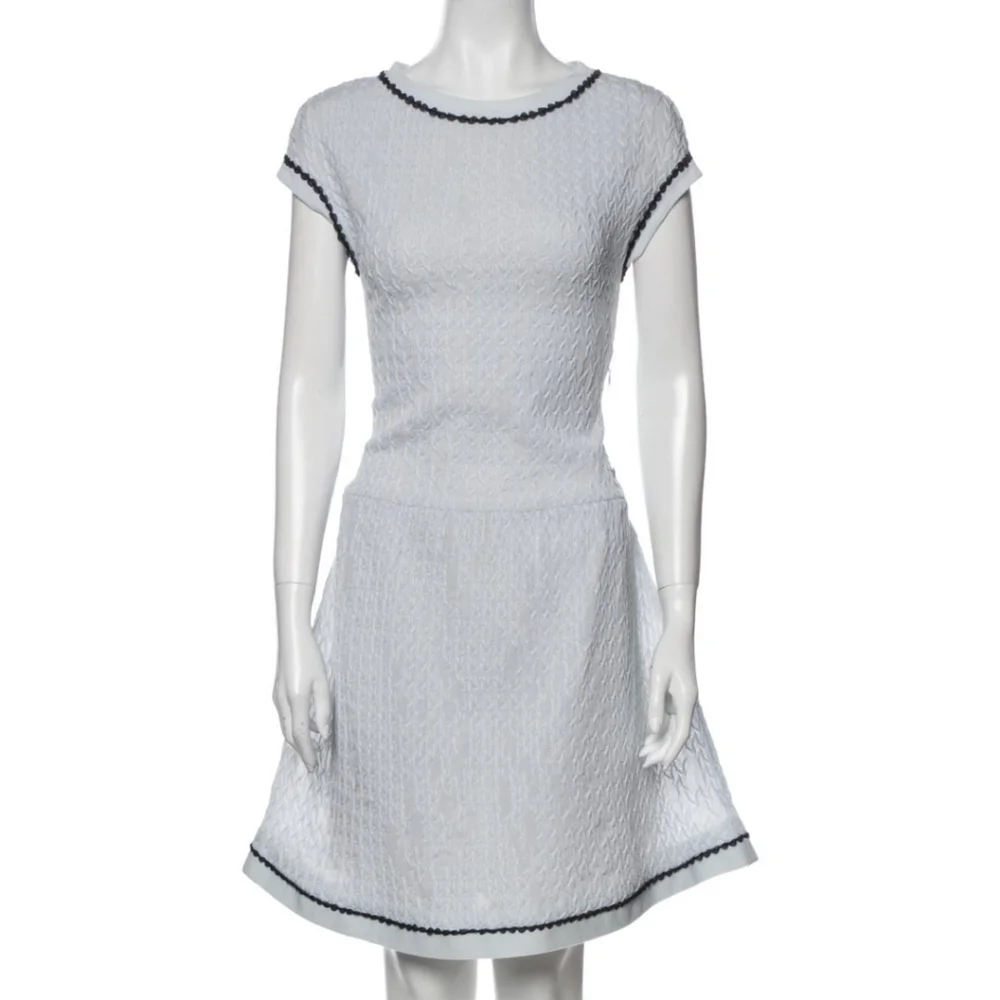 CHANEL Blue Dress