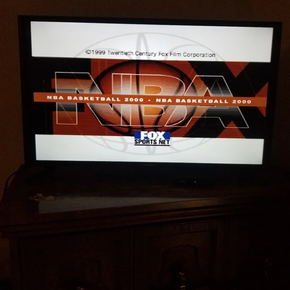 PS1 Sony Playstation NBA Basketball 2000 Video Game Complete Tested
