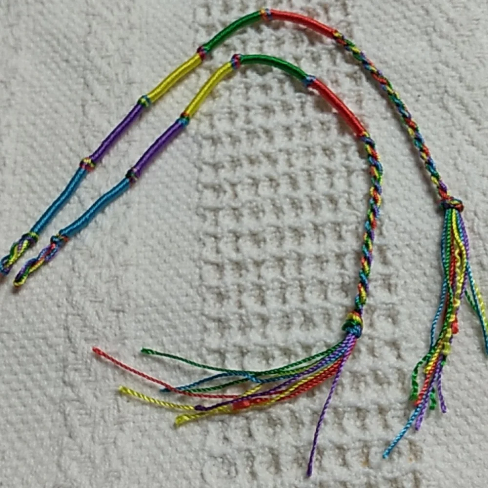 Made in Arizona, Friendship Bracelets 2 in this lot they can be 6 to 9 inches