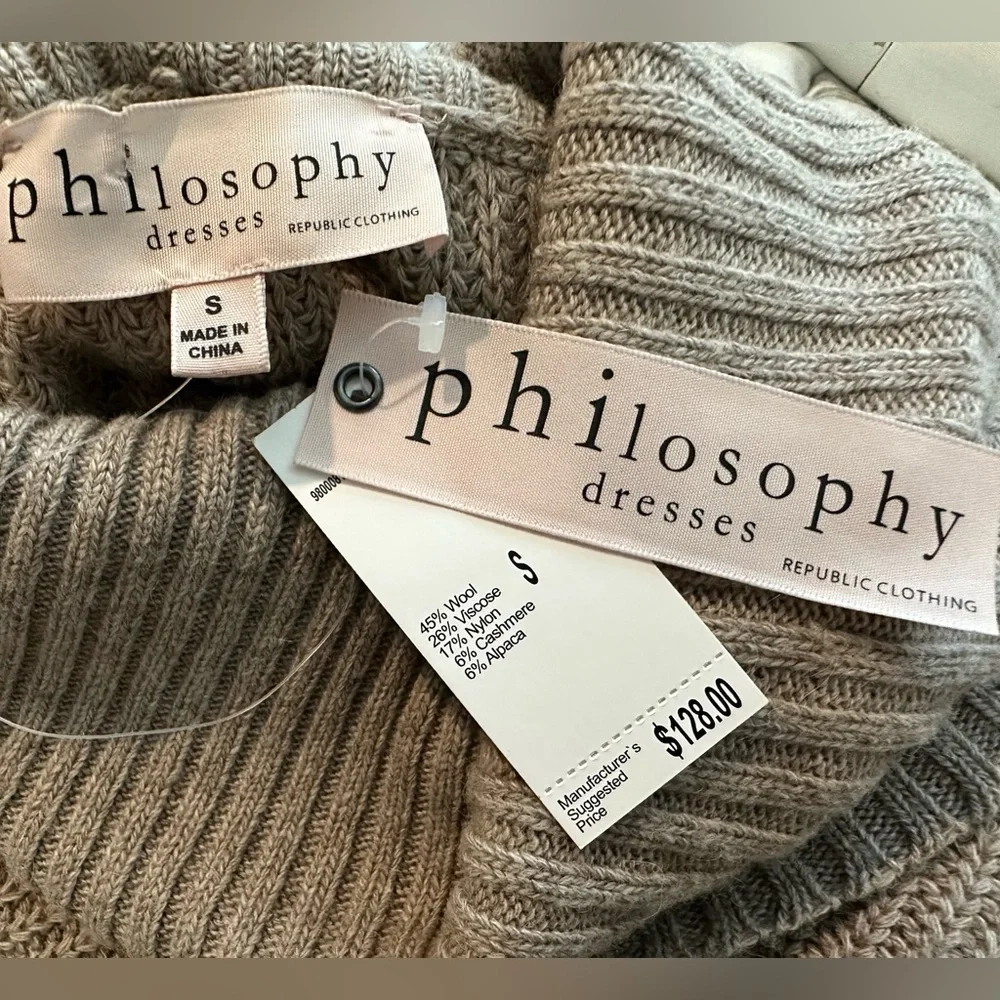 Philosophy turtleneck cowl
