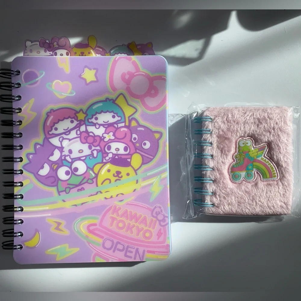 Hello Kitty & FriendsPersonalized Notebook Journal And Mini Keroppi Notebook