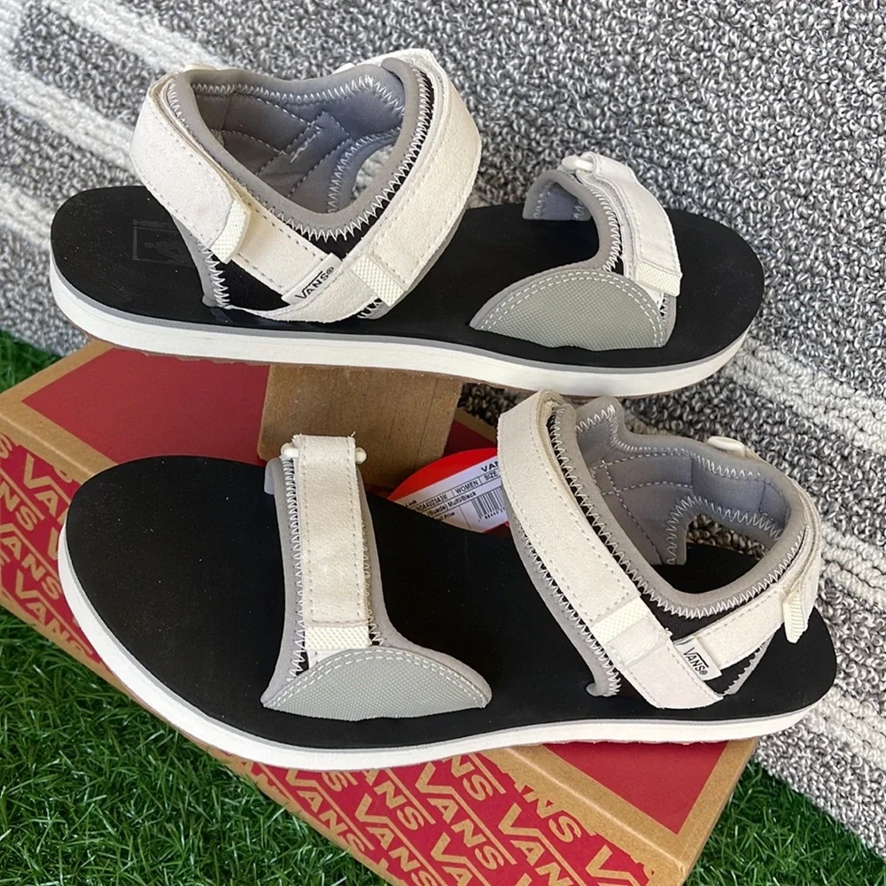 Vans Tri-Lock Suede Multi/Black WMNS sandals