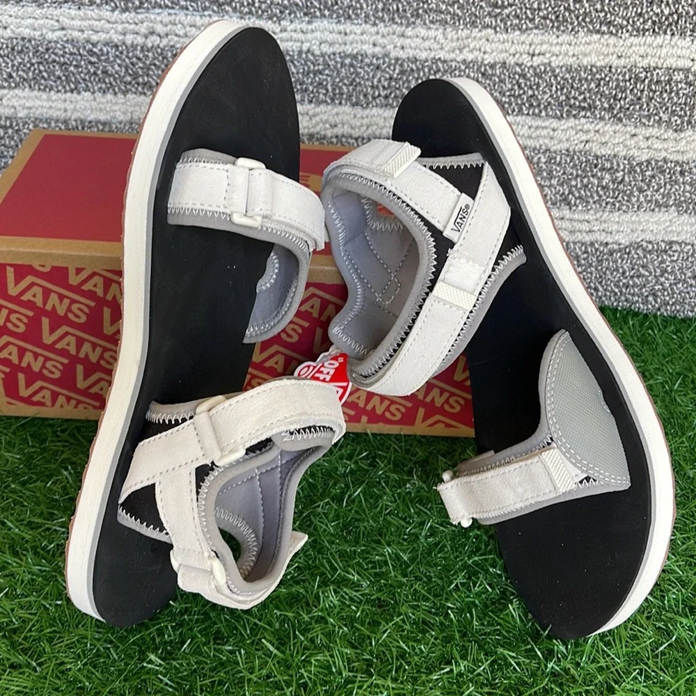 Vans Tri-Lock Suede Multi/Black WMNS sandals