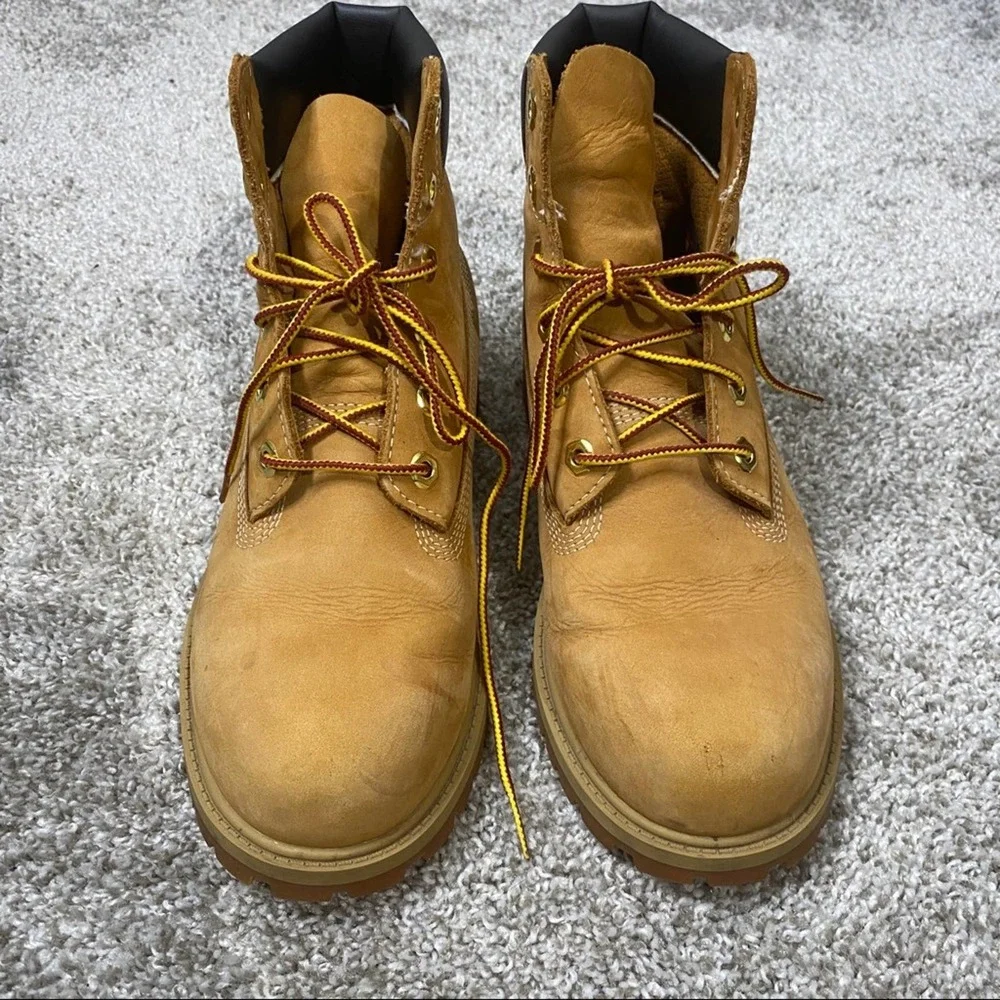 Timberland very gently