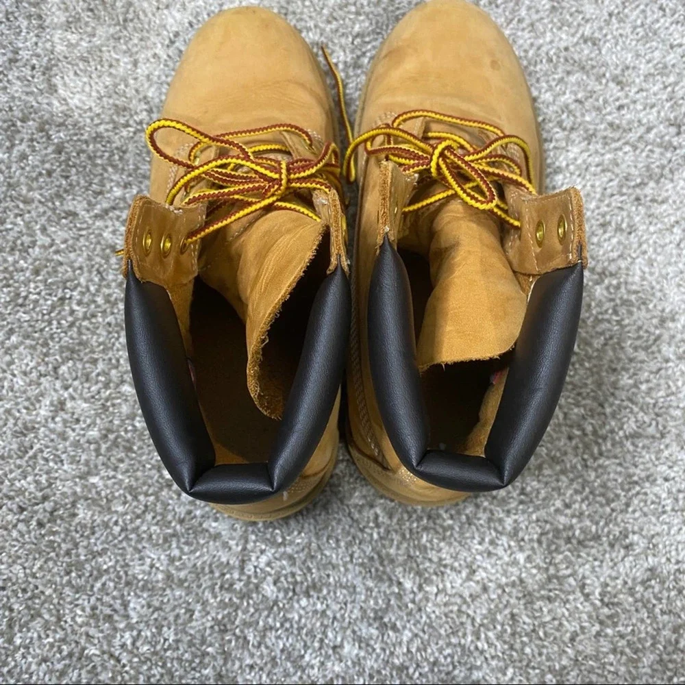 Timberland very gently