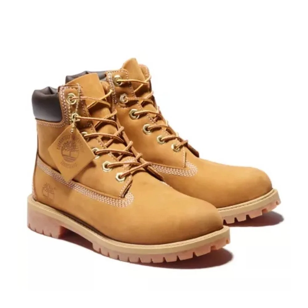 Timberland very gently
