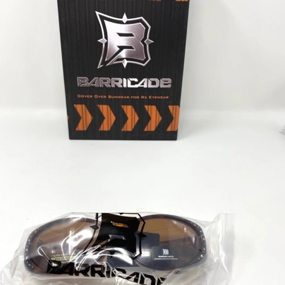 Cover over sunglasses for rx eyewear.