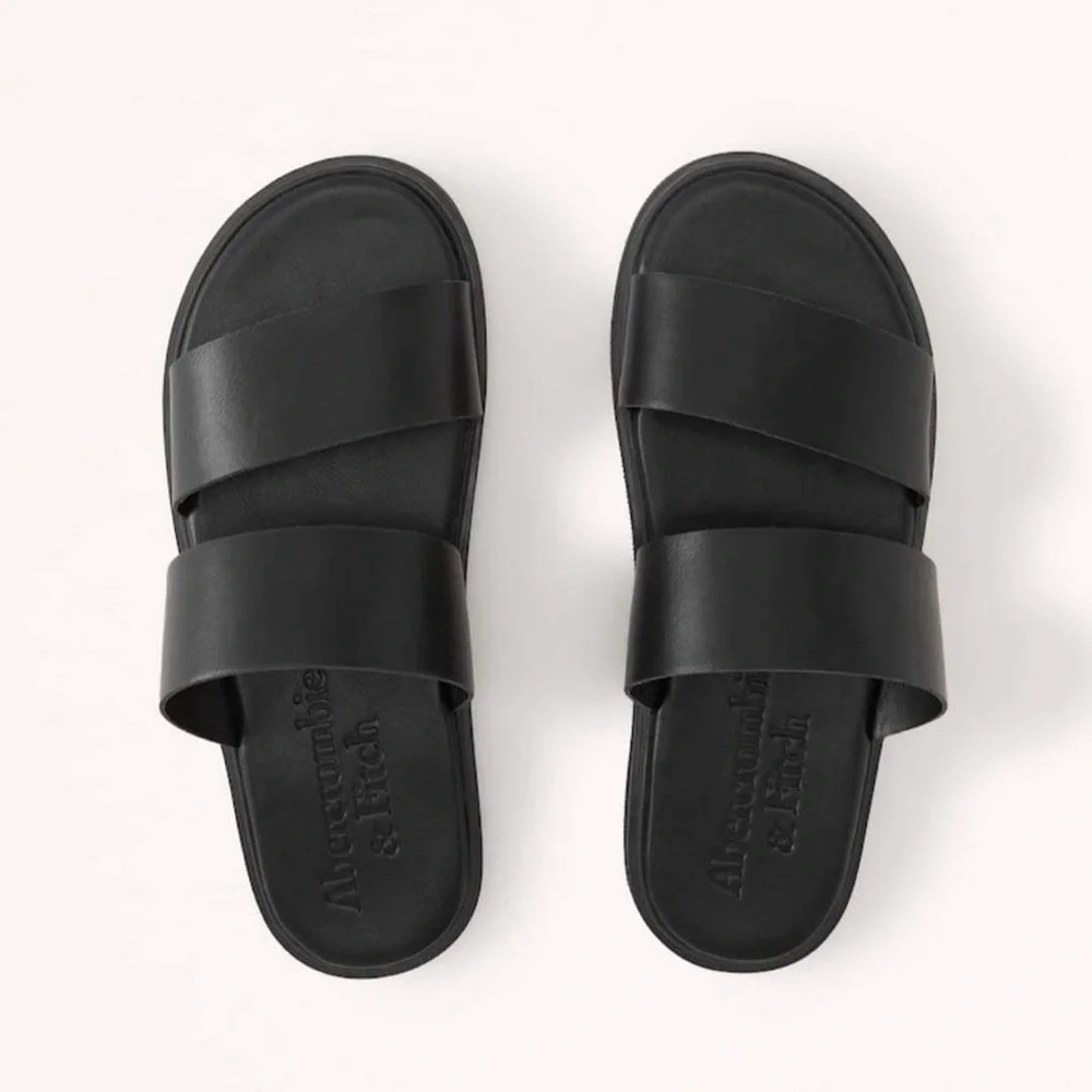 Abercrombie and Fitch Faux slide size XXL NWT