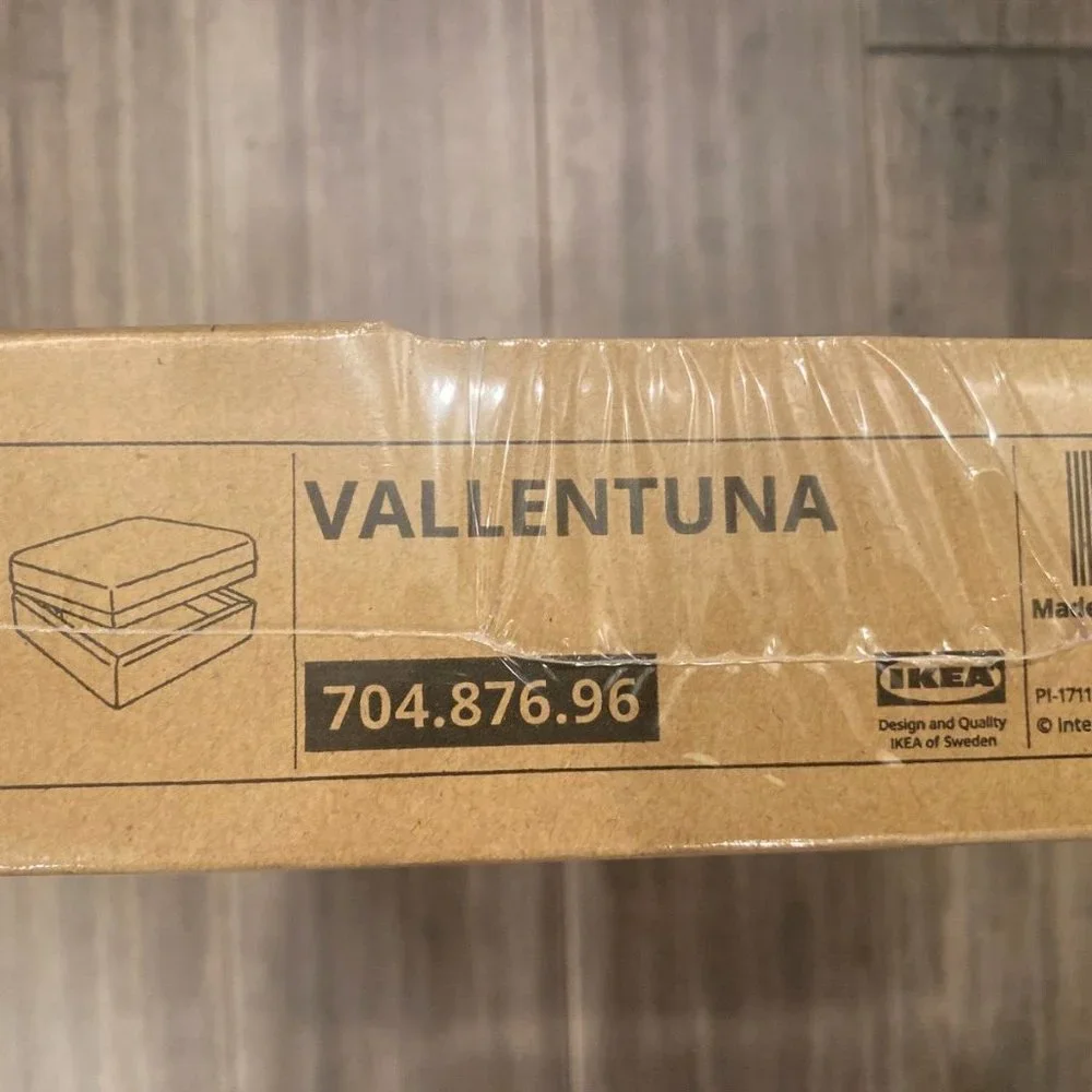 New ! IKEA VALLENTUNA Storage Seat Section Cover Kelinge Anthracite 704.876.96