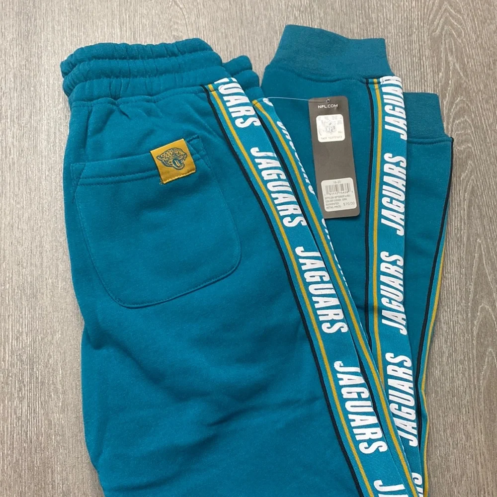 NFL Team Apparel Jacksonville Jaguars Youth Sweatpants Size 18-20