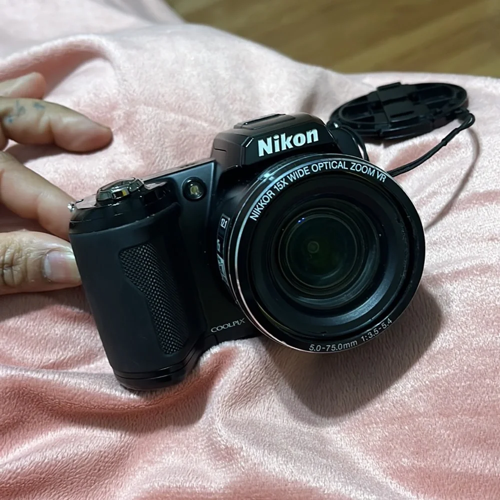 Nikon camera black