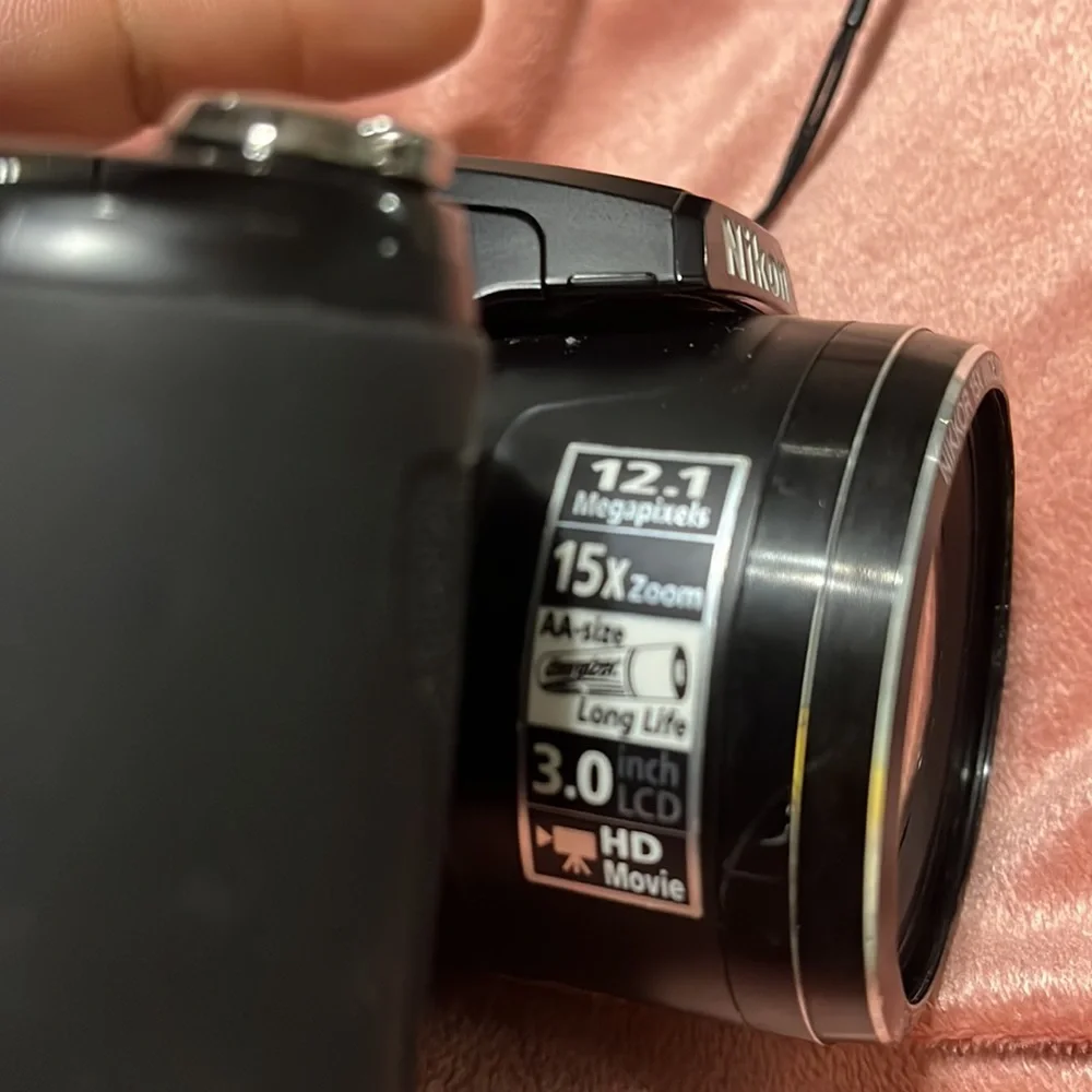 Nikon camera black