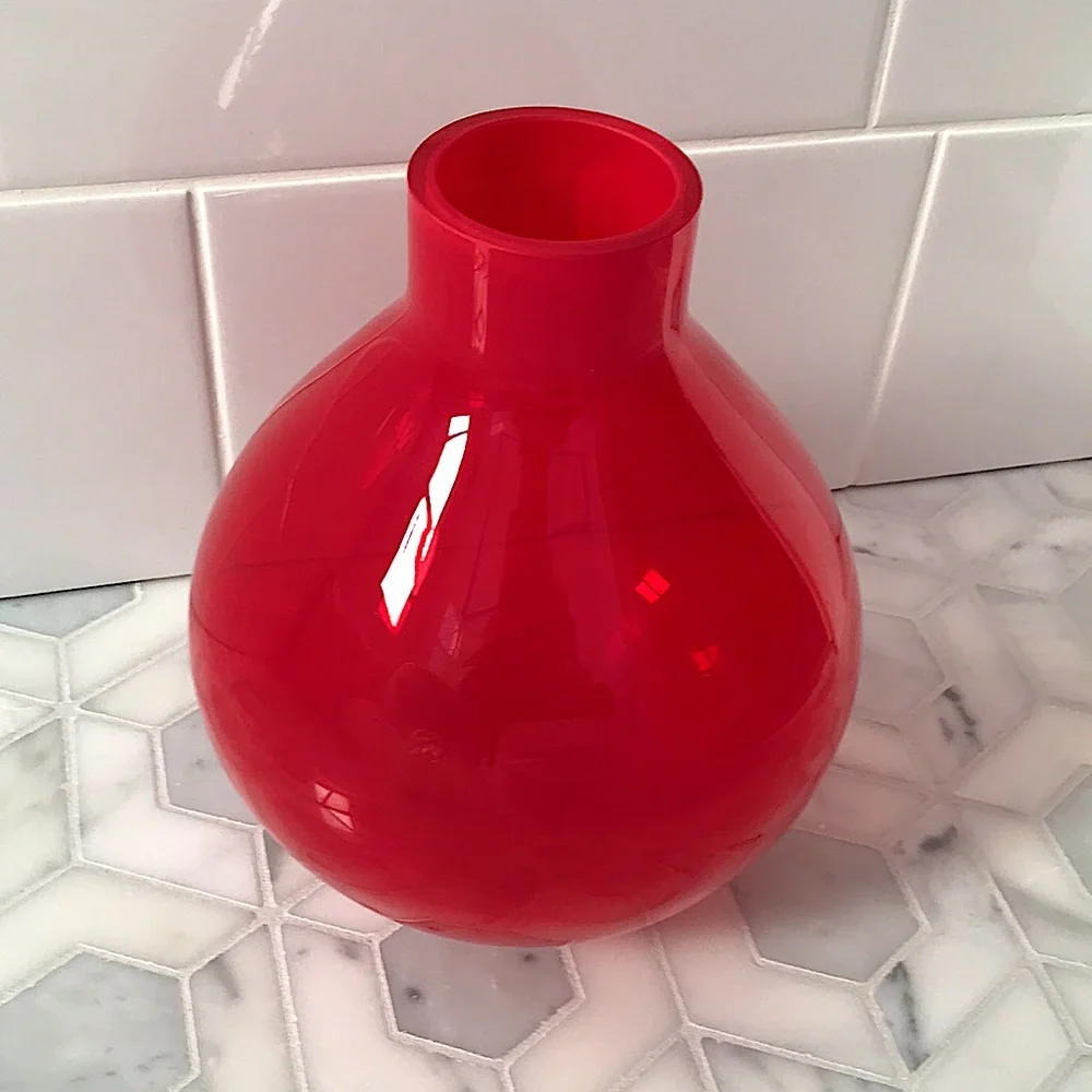 Crate& Barrel large zing vase