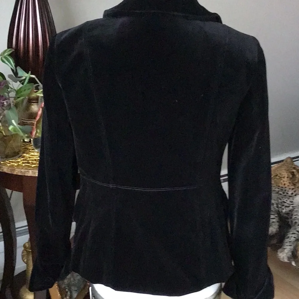 J. Crew velvet jacket