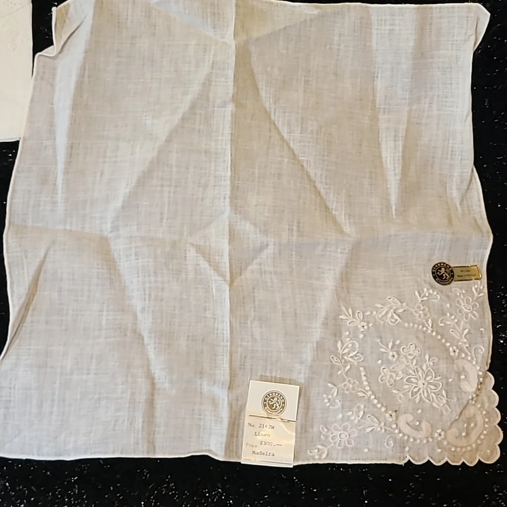 Gerbrend creations these handkerchiefs