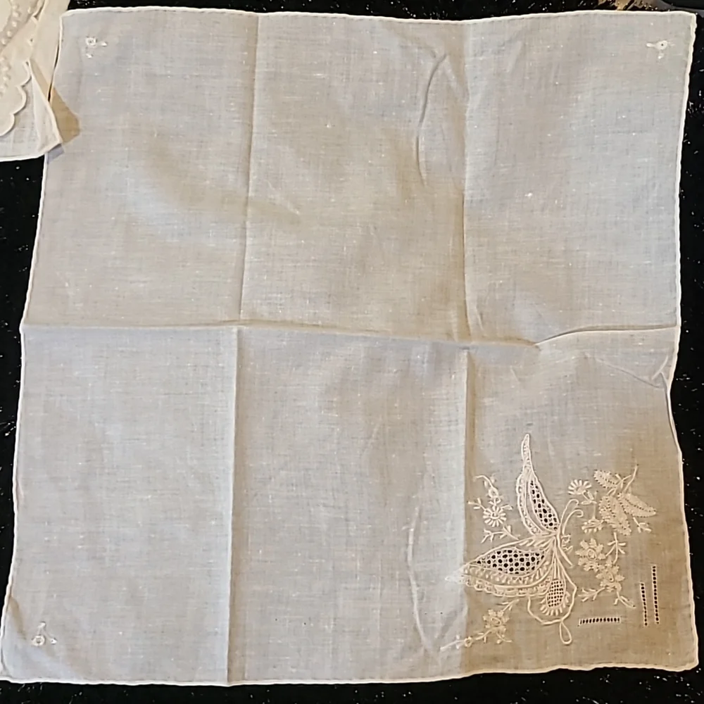 Gerbrend creations these handkerchiefs