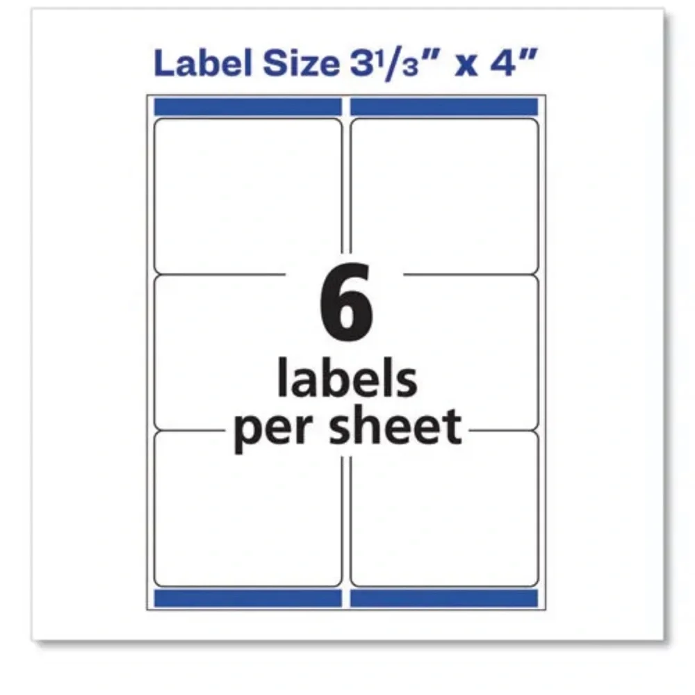 Avery shipping labels