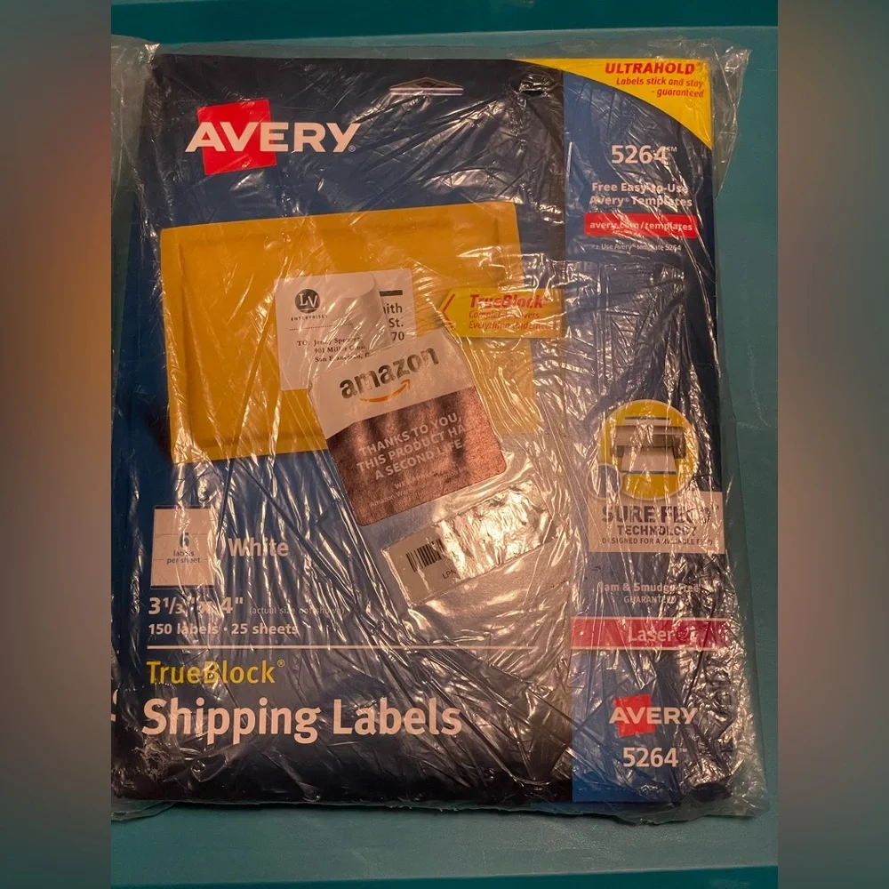 Avery shipping labels