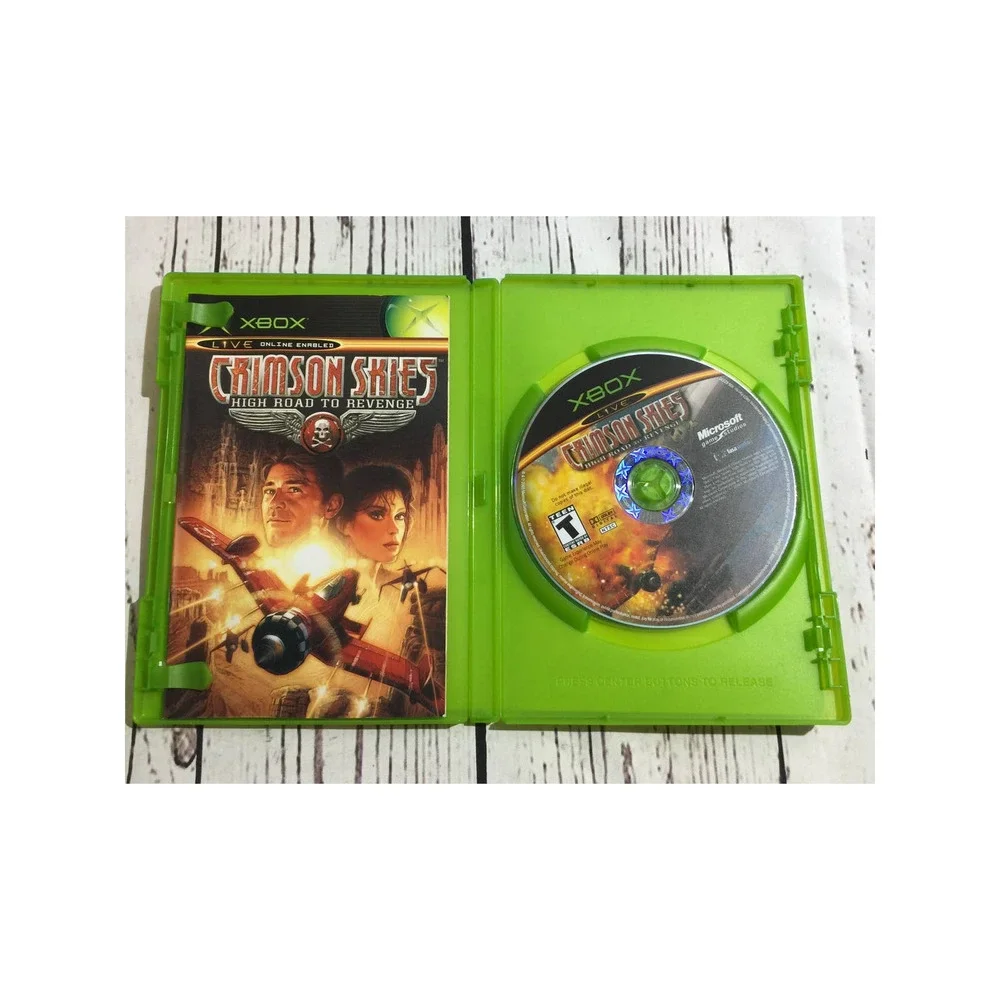 Crimson Skies: High Road to Revenge Microsoft Xbox Manual Included CIB