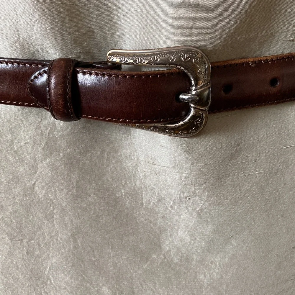 Fossil brown leather